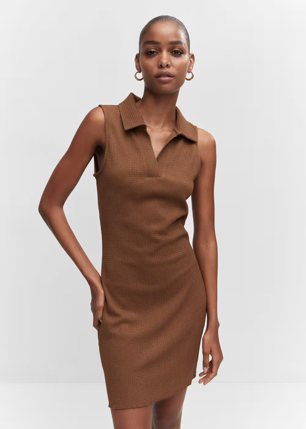 Vestito collo polo | Mango IT