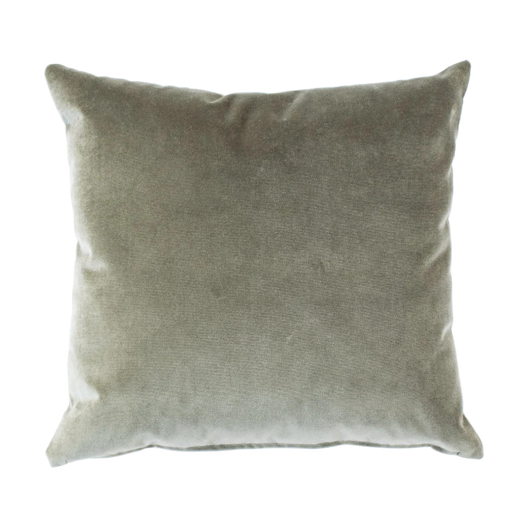 S|H Moss Velvet Designer Pillow Cover | Stoffer Home