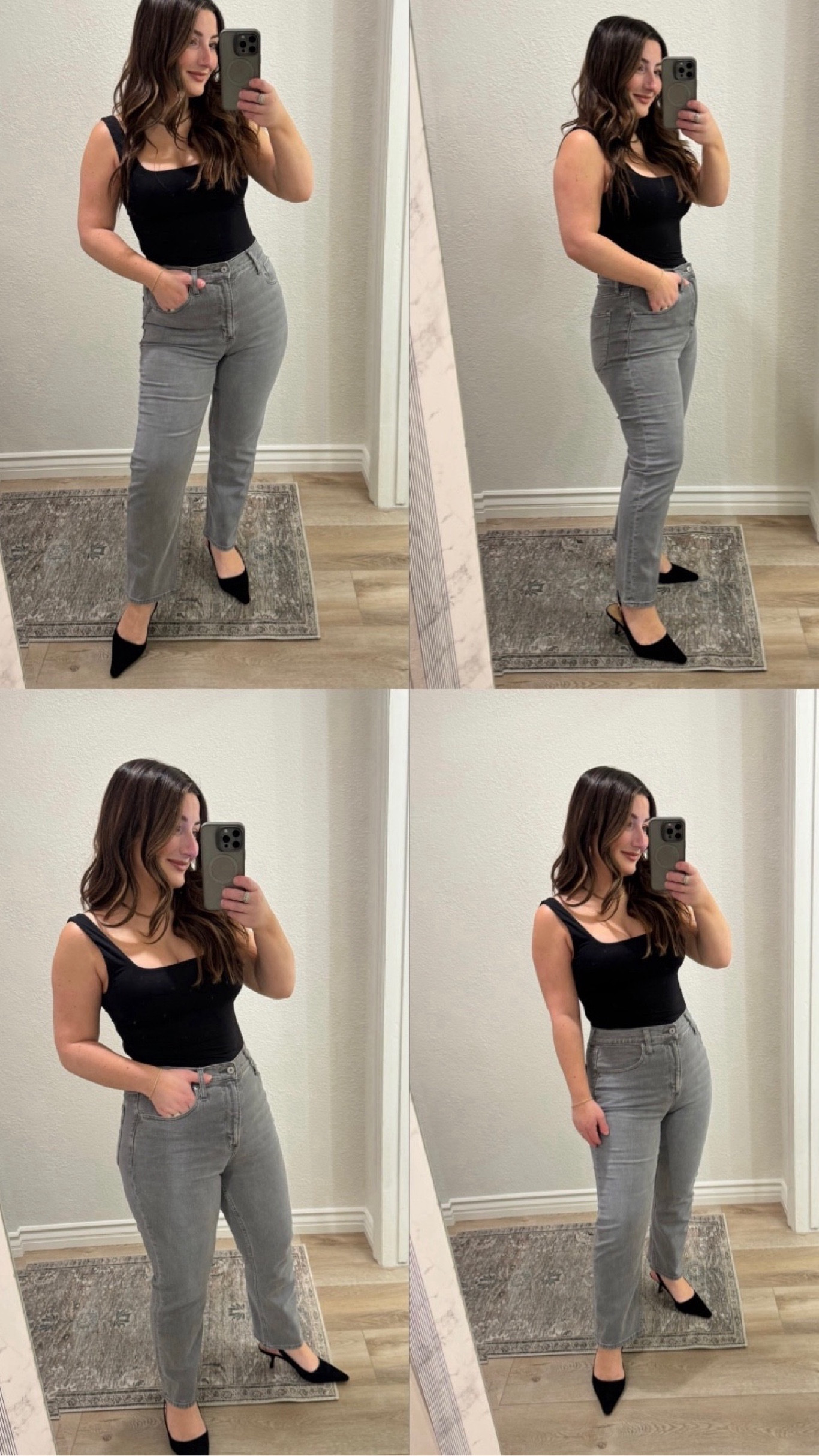 Use code: DENIMAF Abercrombie denim sale 25% off!! .+ stackable code!

Obsessed with these Abercrombie jeans! 😍 They come in both short and extra short, and I’ve grabbed them in 4 different colors! 

For reference, I wore a 27 short (Curve Love) pre-pregnancy and now wear a 28 short (Curve Love)

Petite sizing, petite jeans, Abercrombie denim, best jeans, new favorite jeans 


#LTKFindsUnder50 #LTKSaleAlert #LTKxAF