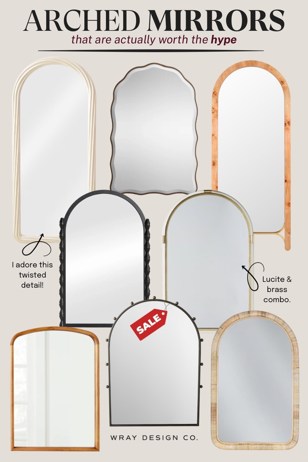 Arched mirrors that are actually worth the hype. From wall mirrors with scalloped and rattan details, to full-length options with burl-wood. @Target @west elm @Lulu and Georgia @Anthropologie 

#LTKHome #LTKSaleAlert