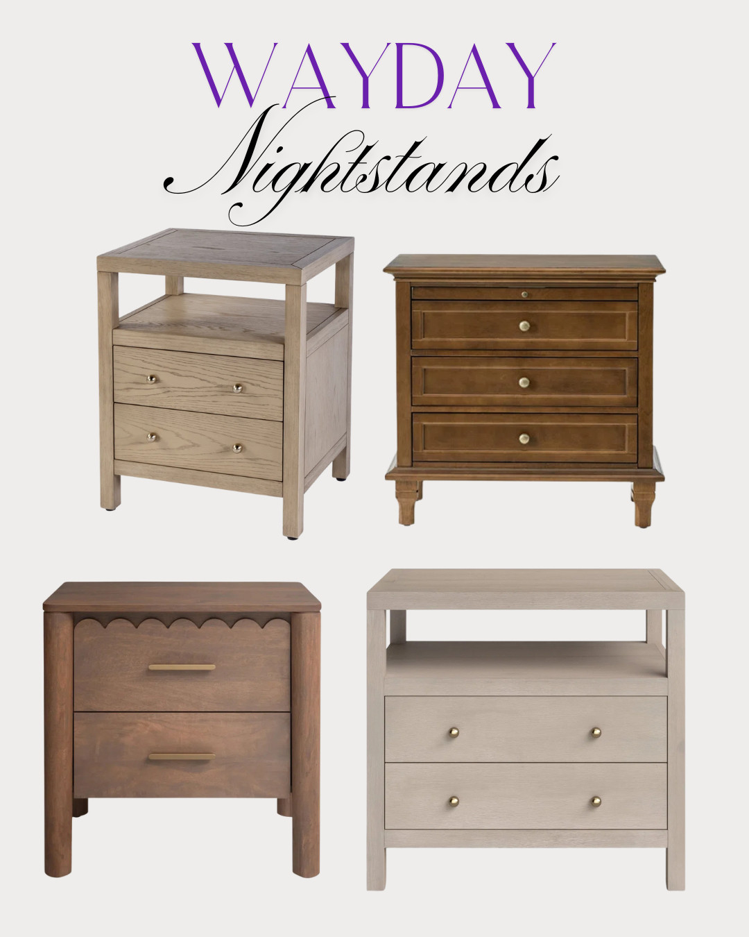 WayDay Bedroom Nightstands 

 #LTKHome #LTKSaleAlert