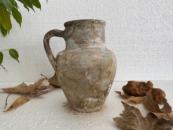 Antique Vessel  Primitive Clay Pot  Wabi-sabi Décor  Rustic | Etsy | Etsy (US)