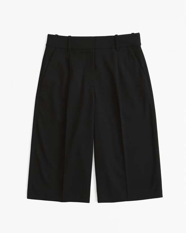 Women's Culotte Tailored Pant | Women's Bottoms | Abercrombie.com | Abercrombie & Fitch (US)