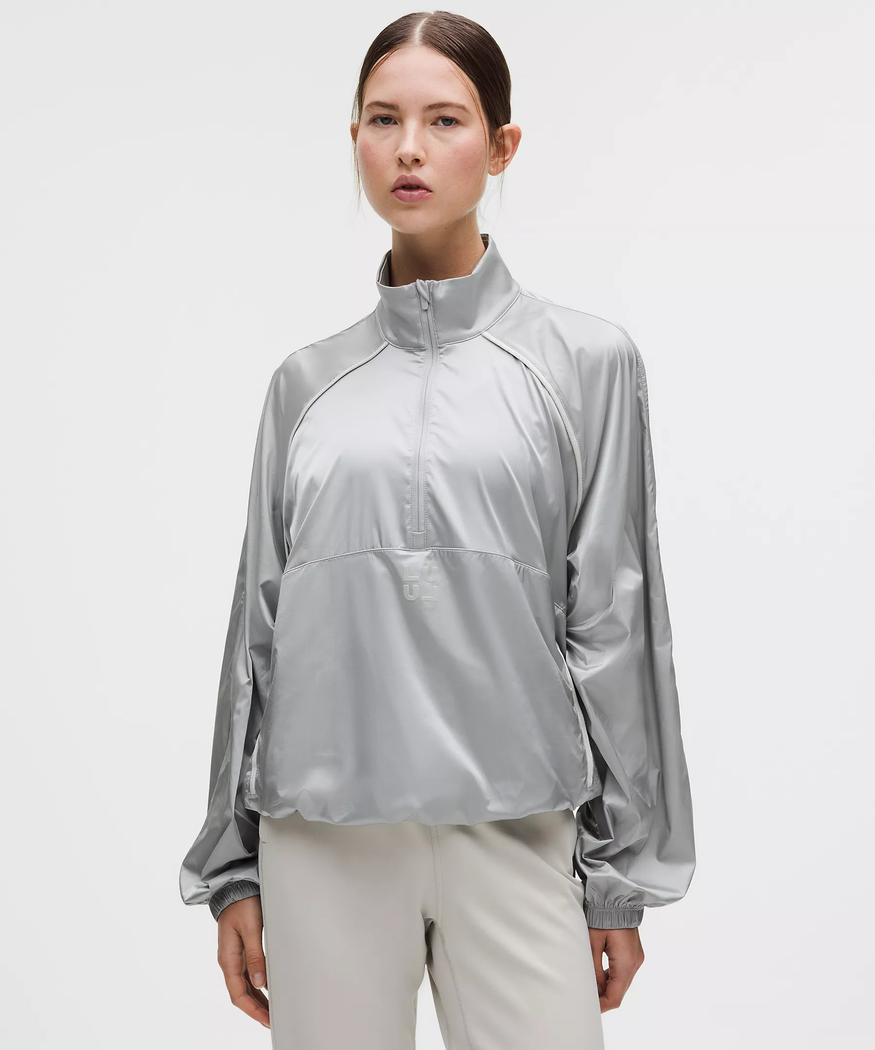 Stretch-Satin Flocked Training Jacket | Lululemon (US)