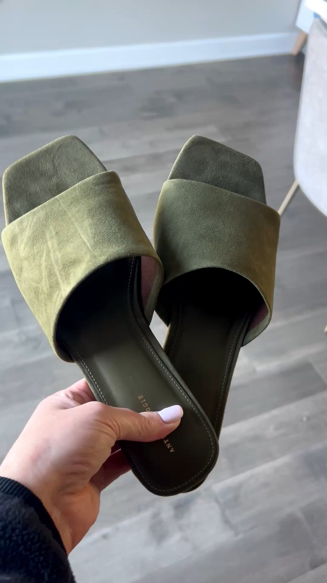 Green suede sandals - run tts 
Perfect pop of neutral color for any outfit! 
Spring shoe must have!

#LTKspringtrends #LTKSeasonal #LTKWorkwear