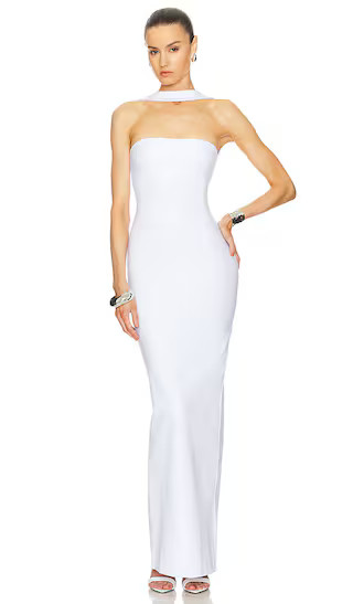 The Stephanie Dress in White | Revolve Clothing (Global)
