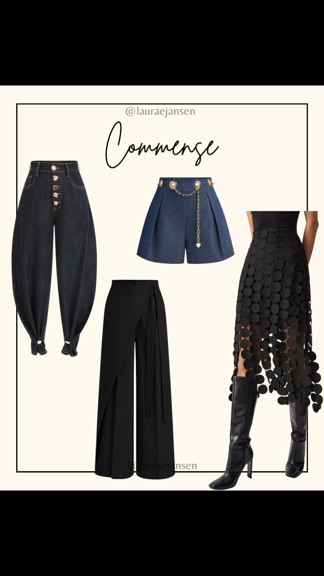 Commense bottoms - pants, shorts, and skirts 

#LTKMidsize #LTKFindsUnder100 #LTKFindsUnder50