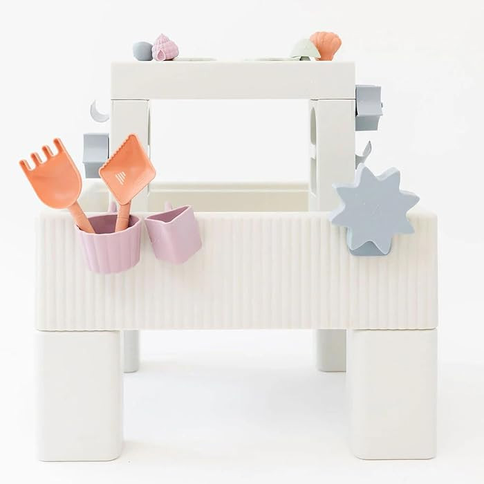 PLAYSMOL Tide Water & Sensory Table, 3-in-1 Play Sand Table with Lid, Toddlers & Kids Indoor Outd... | Amazon (US)