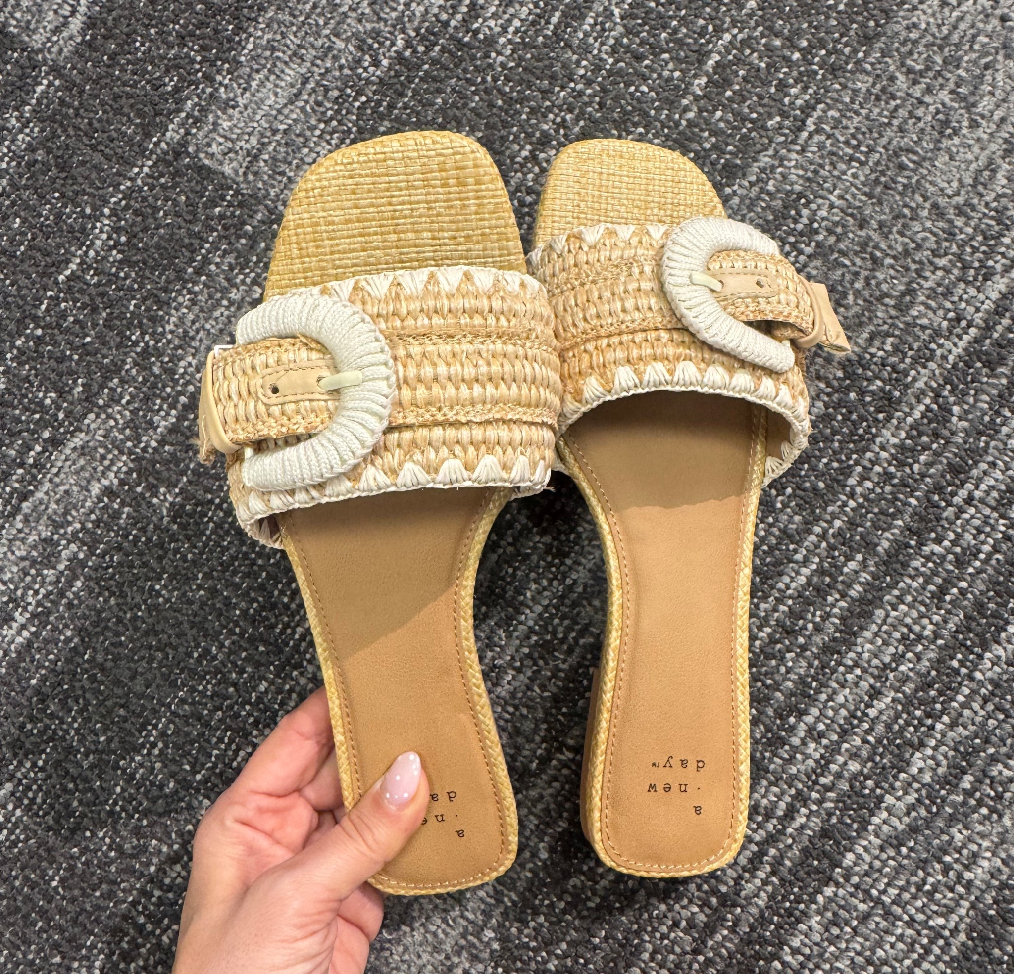 Target slides 
Target sandals 