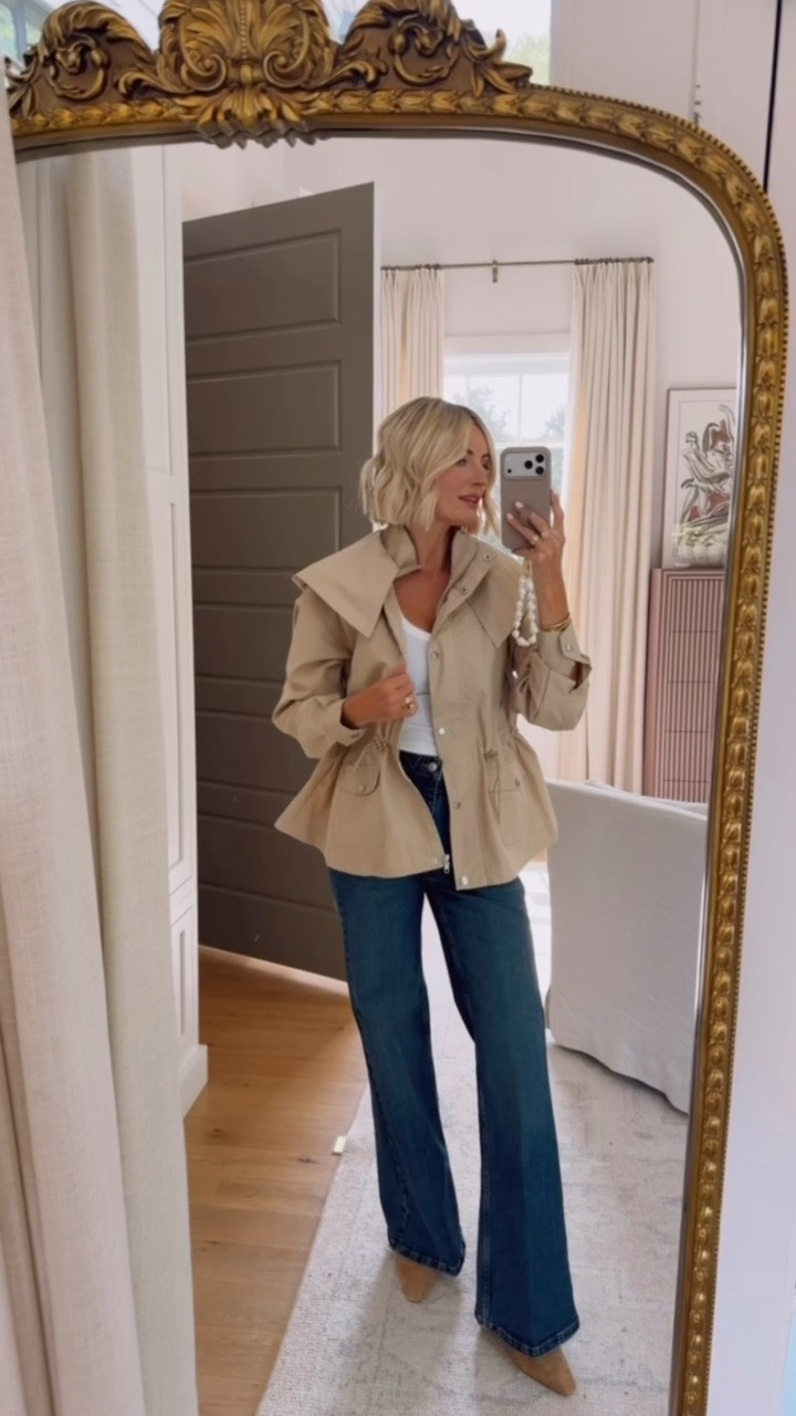Cannot believe this jacket is a @Walmart find 😍👏🏼 so chic for fall styling & the price point cannot be beat! Wearing XS.

Loverly Grey, Walmart find, Walmart fashion, neutral cropped trench coat, fall fashion, fall outfit ideas

#LTKootd #LTKSeasonal