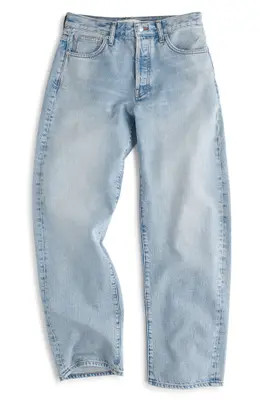 Madewell The Barrel Jeans in Greenwich Wash at Nordstrom, Size 23 | Nordstrom