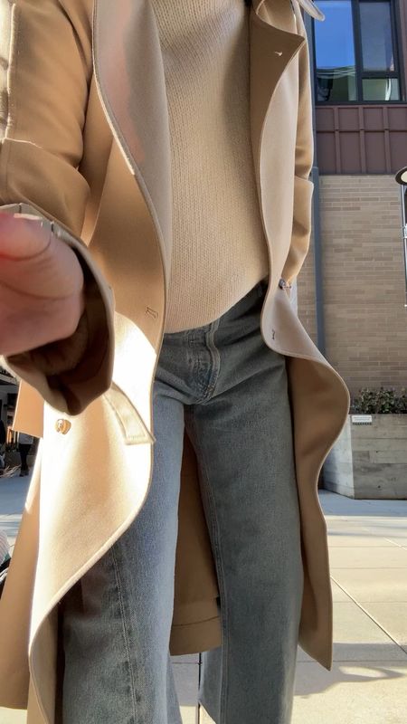 My new horseshoe/curve jeans. Cut the hems. Amazing color and so so soft. 

Oak + Fort trench xxs
Nordstrom sweater xxs
Agolde jeans 25. Cut hems. 
Jeffrey Campbelll flats 5.5 
Anine Bing bag 
YSL sunglasses  

Jeans, purse, spring outfits, petite style 

#LTKShoeCrush #LTKSeasonal #LTKItBag