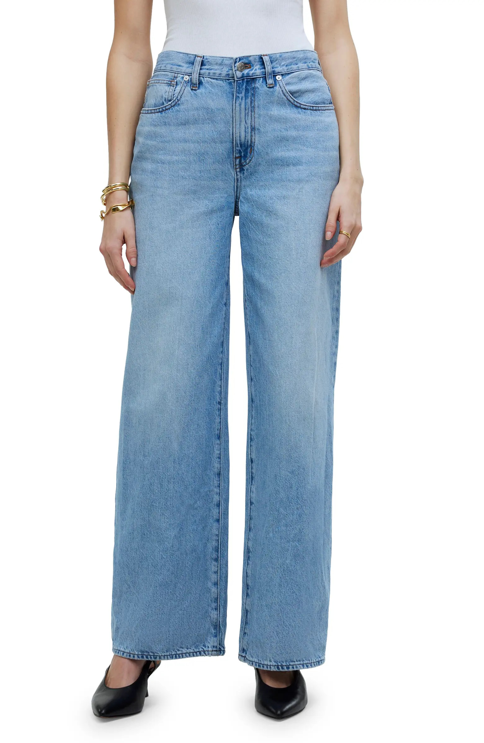 Madewell Superwide Leg Jeans | Nordstrom | Nordstrom