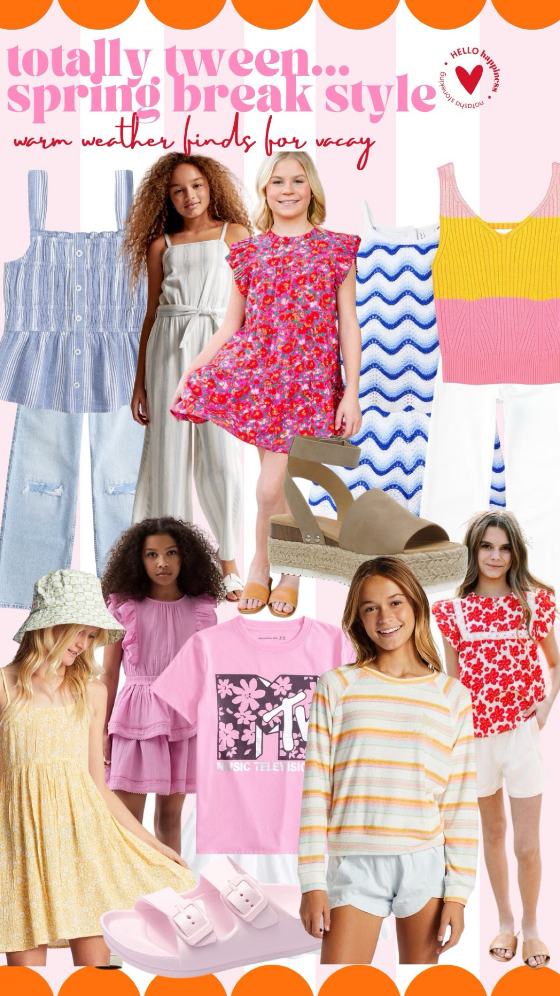 Totally tween spring break styles 💛

#LTKkids #LTKstyletip #LTKSeasonal