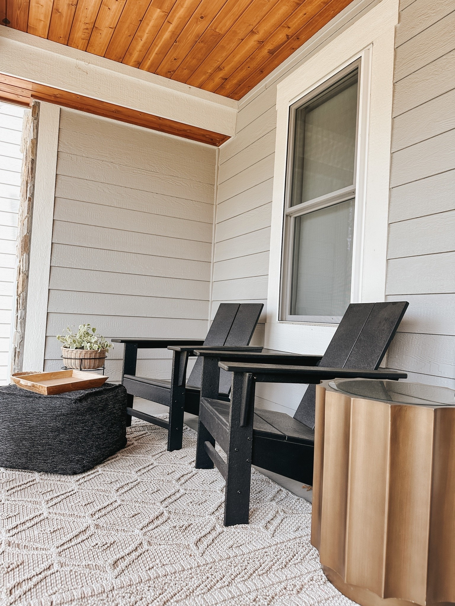 I have had these Polywood chairs for so long and they are still 100% perfect! The quality is amazing and they are now sold for such a great price at target!!!￼

@Target  porch views, polywood, patio

#LTKHome #LTKSeasonal