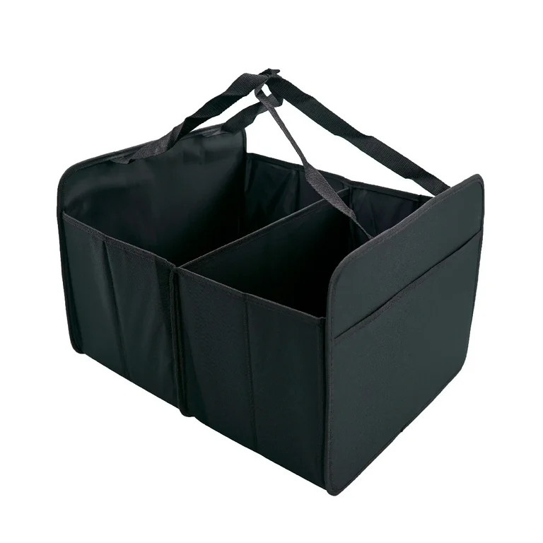 Auto Drive Automotive Black Hard-Sided Collapsible Trunk Organizer 1 Pack, 18.5"x 16.54"x 9.96" | Walmart (US)