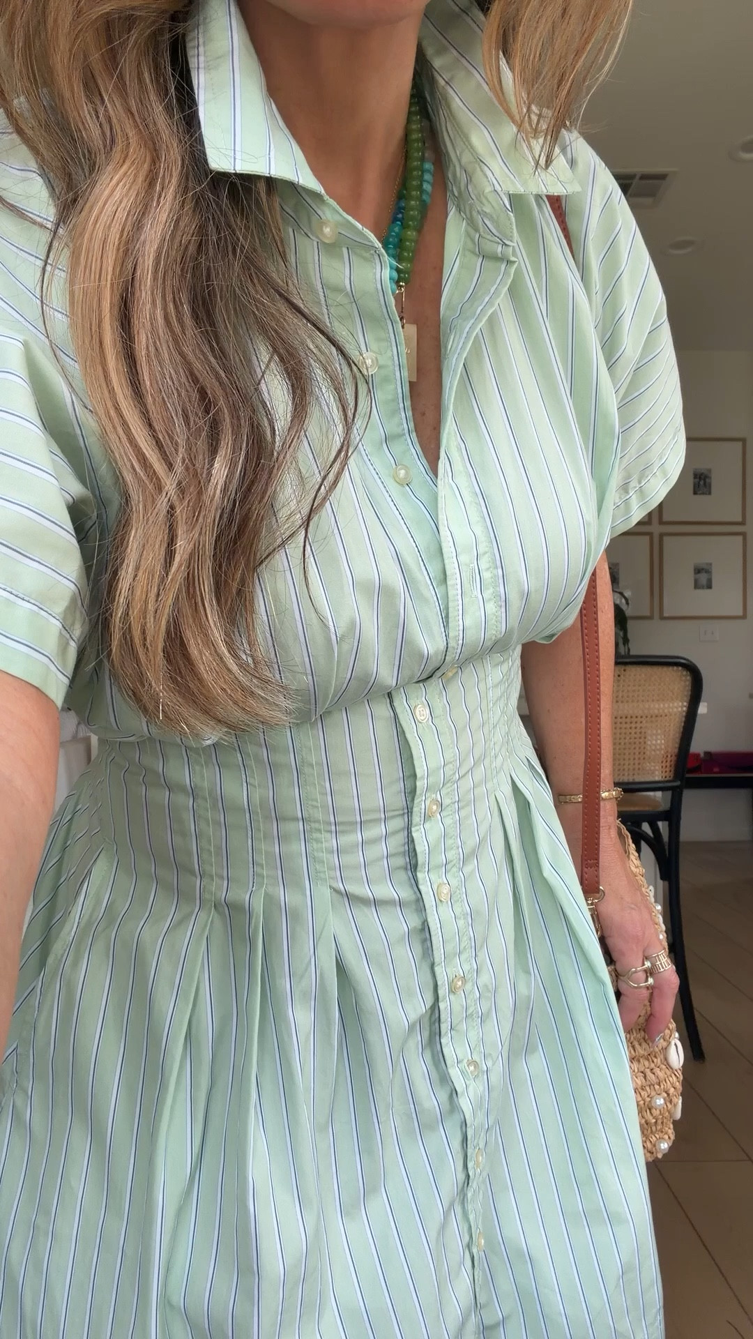 Okay, cutie spring dress!!! 
Walmart or Anthro?!? Under $30 and selling out quick. Wearing size small  


