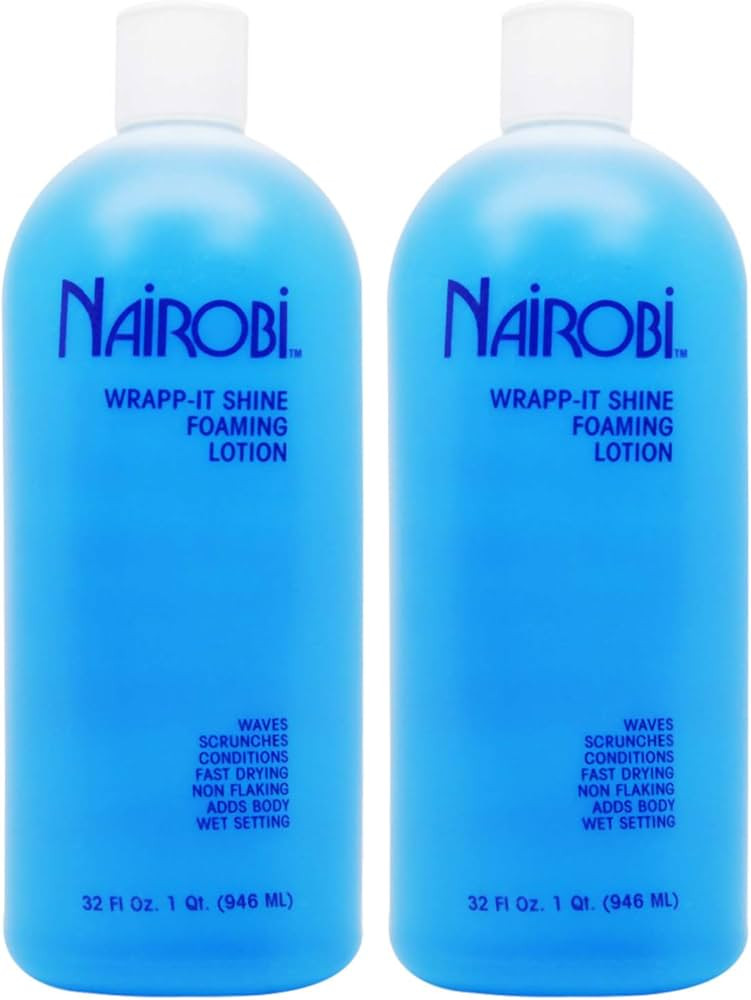 Nairobi Wrapp-It Shine Foaming Lotion, 32 Fl Oz (Pack of 2) | Amazon (US)