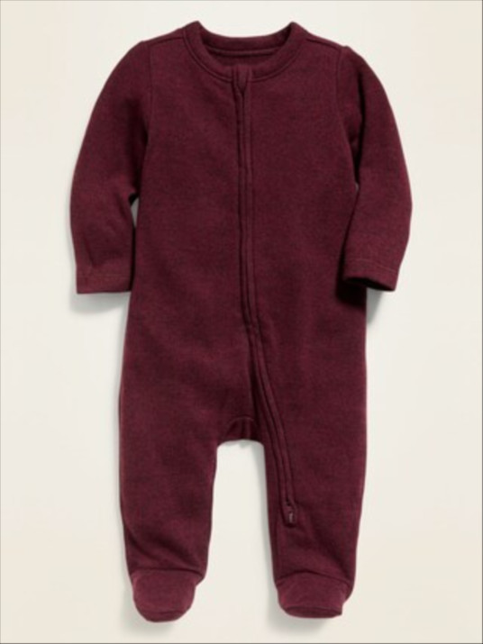 Cozy Footed One-Piece for Baby