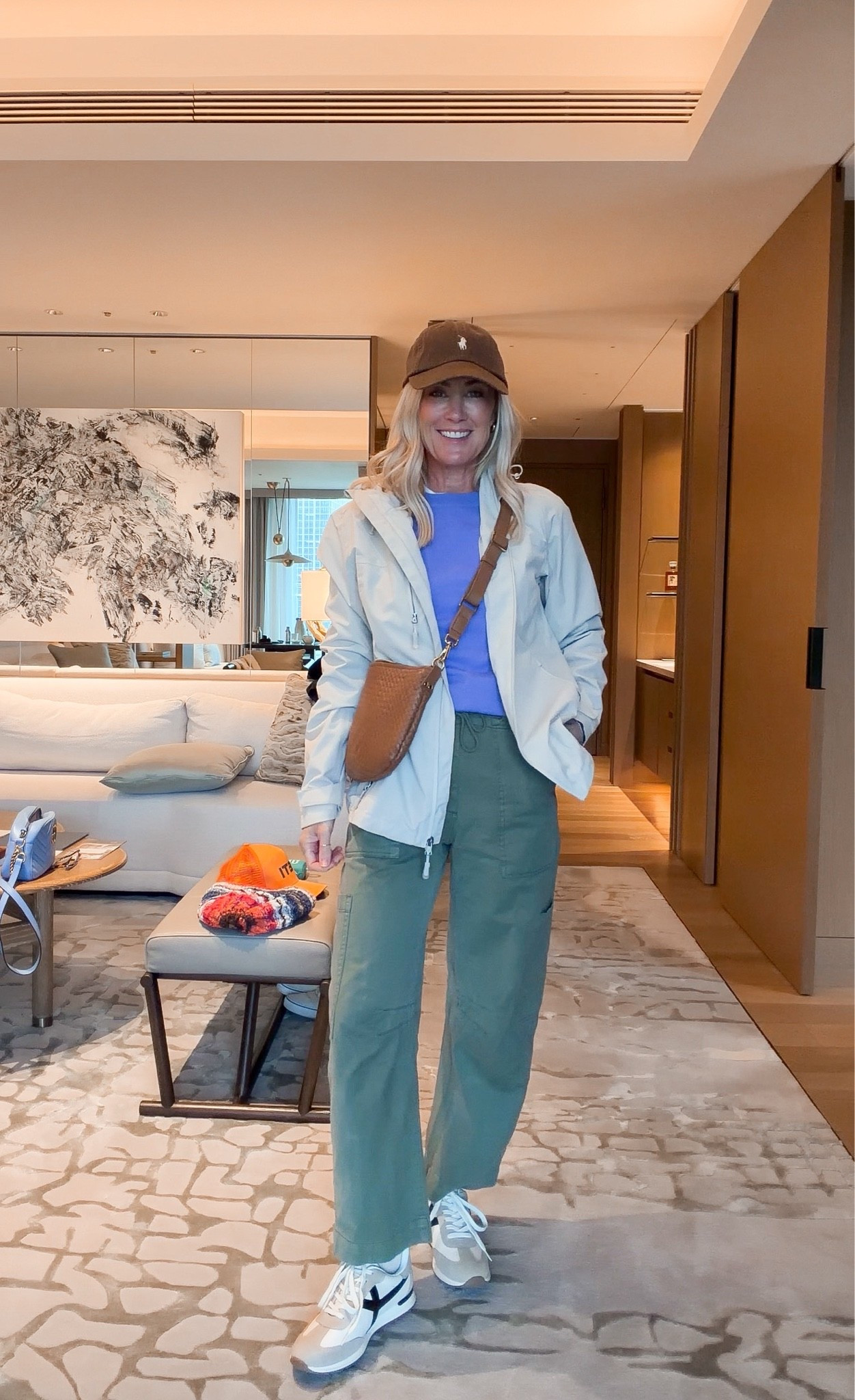 An easy#ootd for day 2! 

Sweater: xs
Jacket: small
Pants: 25