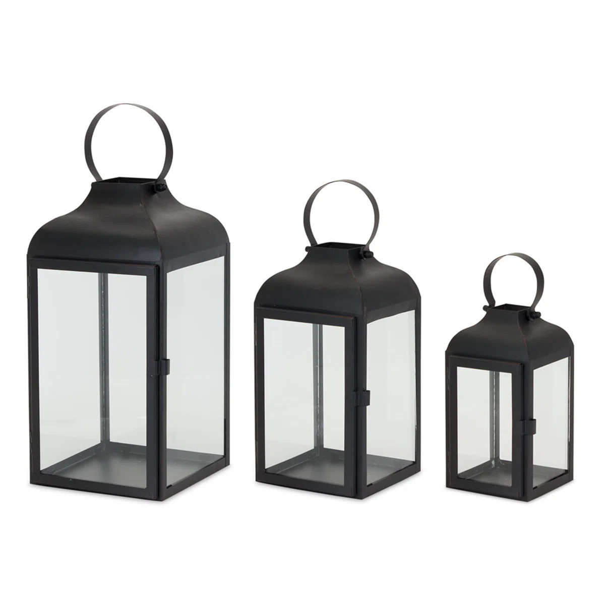 Iron Tabletop Lantern (Set of 3) | Wayfair North America