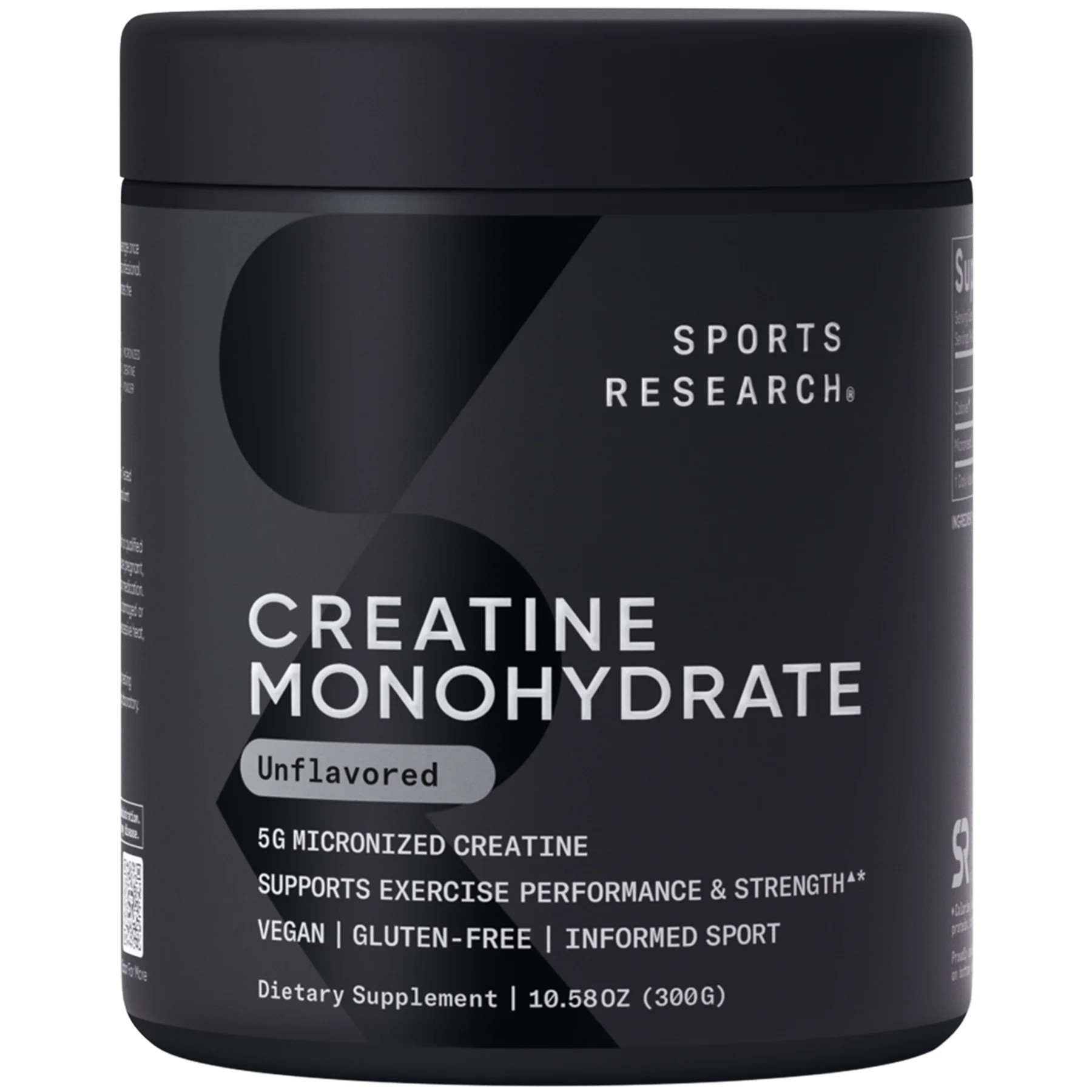 Sports Research Creatine Monohydrate 5g Micronized Creatine 10.58oz - 60 Serving | Walmart (US)