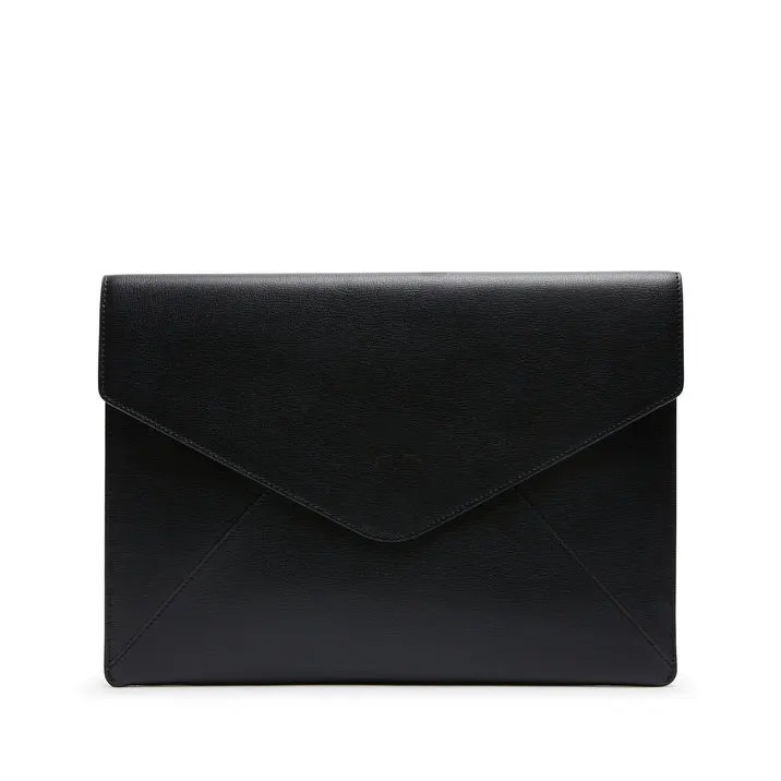 Laptop Envelope Sleeve | Full grain leather Black Onyx | Leatherology