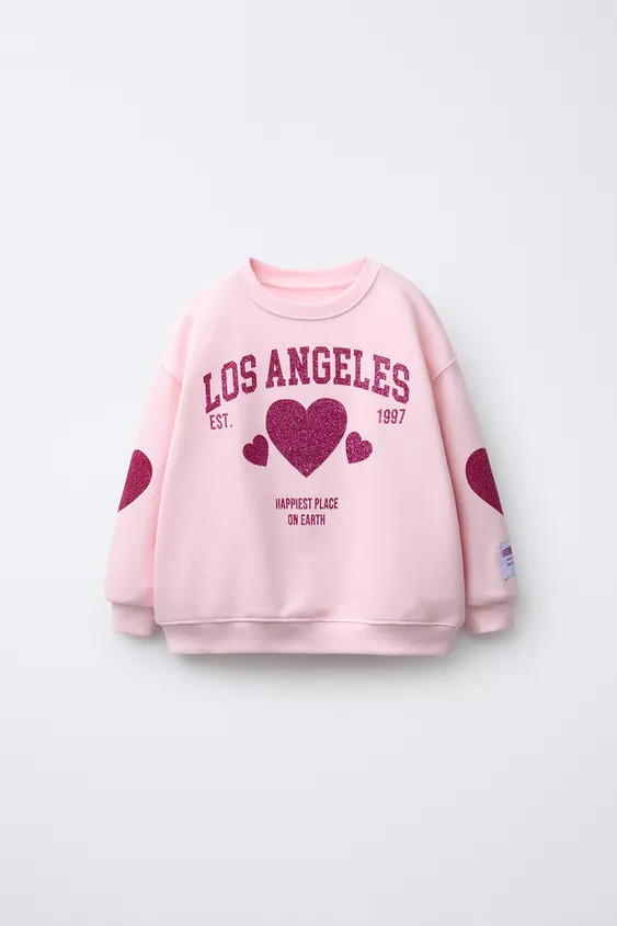 CITY GLITTER SWEATSHIRT | Zara US