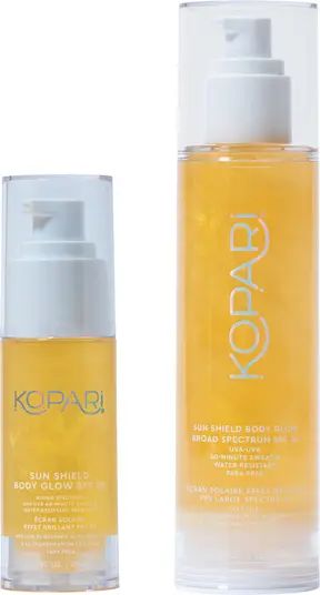Kopari Sun Shield Body Glow Sunscreen SPF 50 Set $60 Value | Nordstrom | Nordstrom