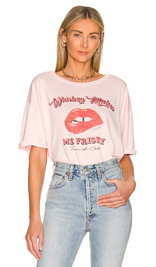 Frisky Oversized Tee in Blush Pink | Revolve Clothing (Global)