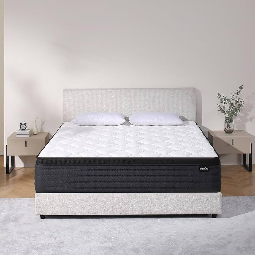 Twin Size Mattress, 10 Inch Hybrid Memory Foam Twin Mattress in a Box, Individual Pocket Spring, ... | Amazon (US)