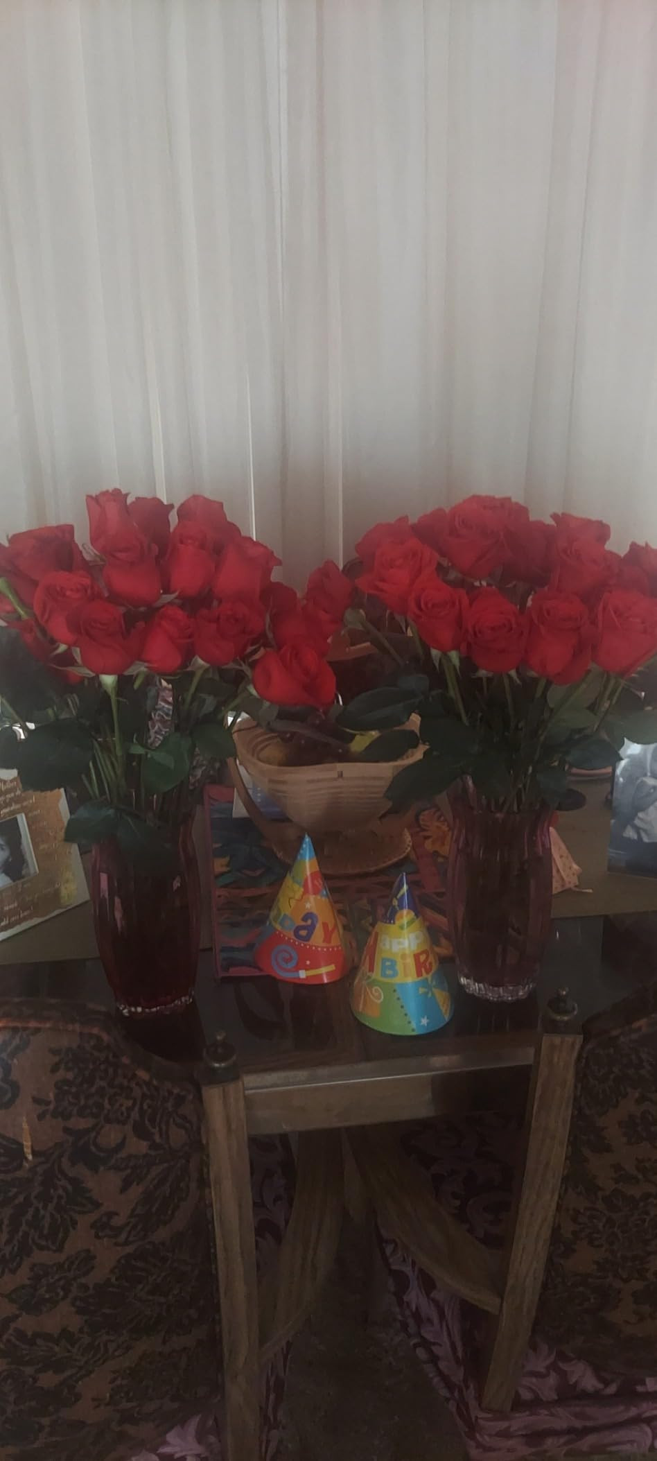 GlobalRose Real Fresh Cut Red Roses - 50 (2 Bundles of 25) Fresh Flowers - Flowers Fresh Bouquet ... | Amazon (US)