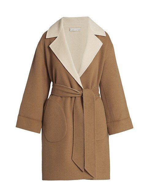 Tomiko Reversible Belted Coat | Saks Fifth Avenue