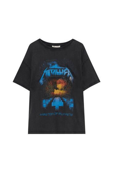 Metallica T-shirt | PULL and BEAR UK