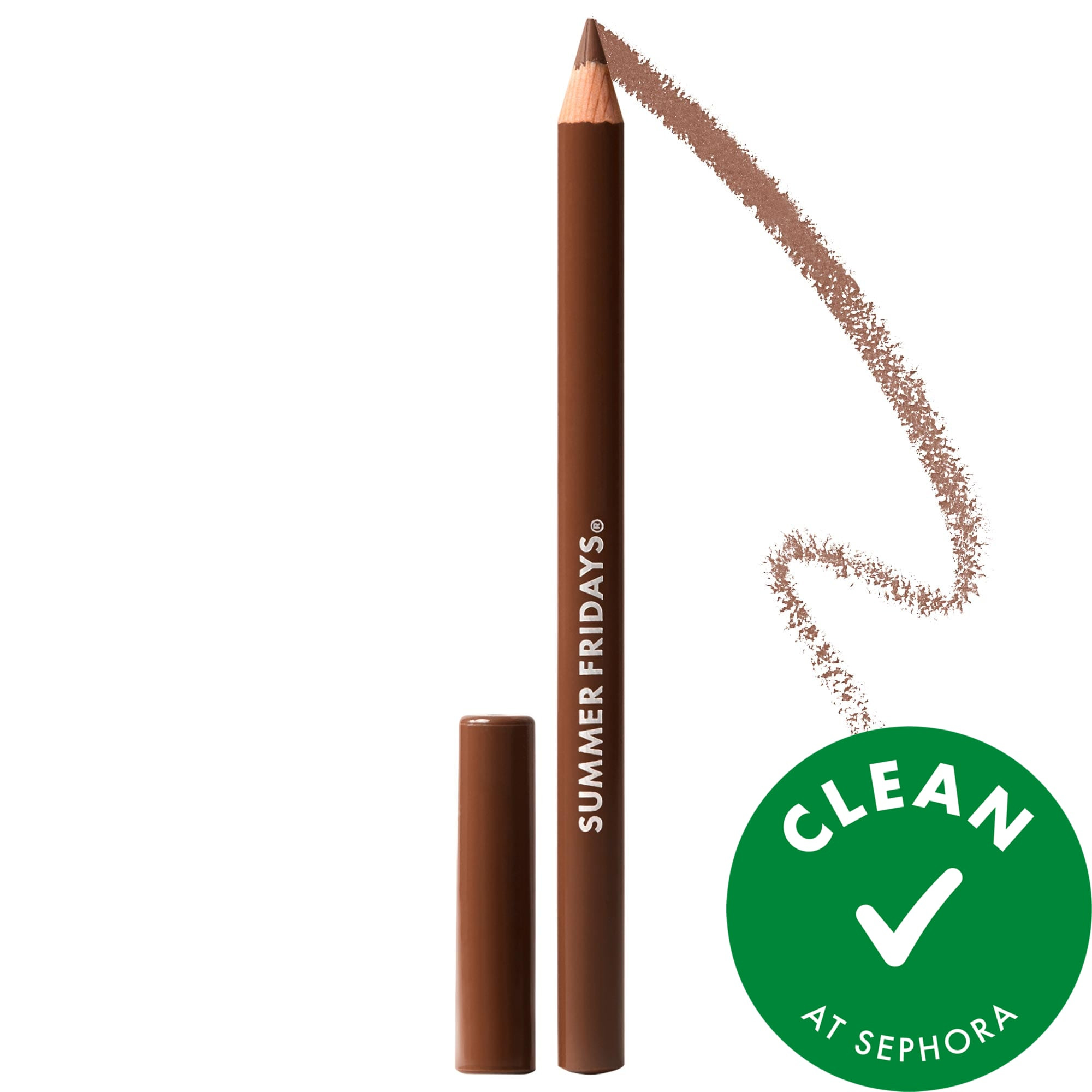 Summer Fridays SoftLine Lip Liner Long-Lasting Lip Pencil Brownie - neutral brown | Sephora (US)