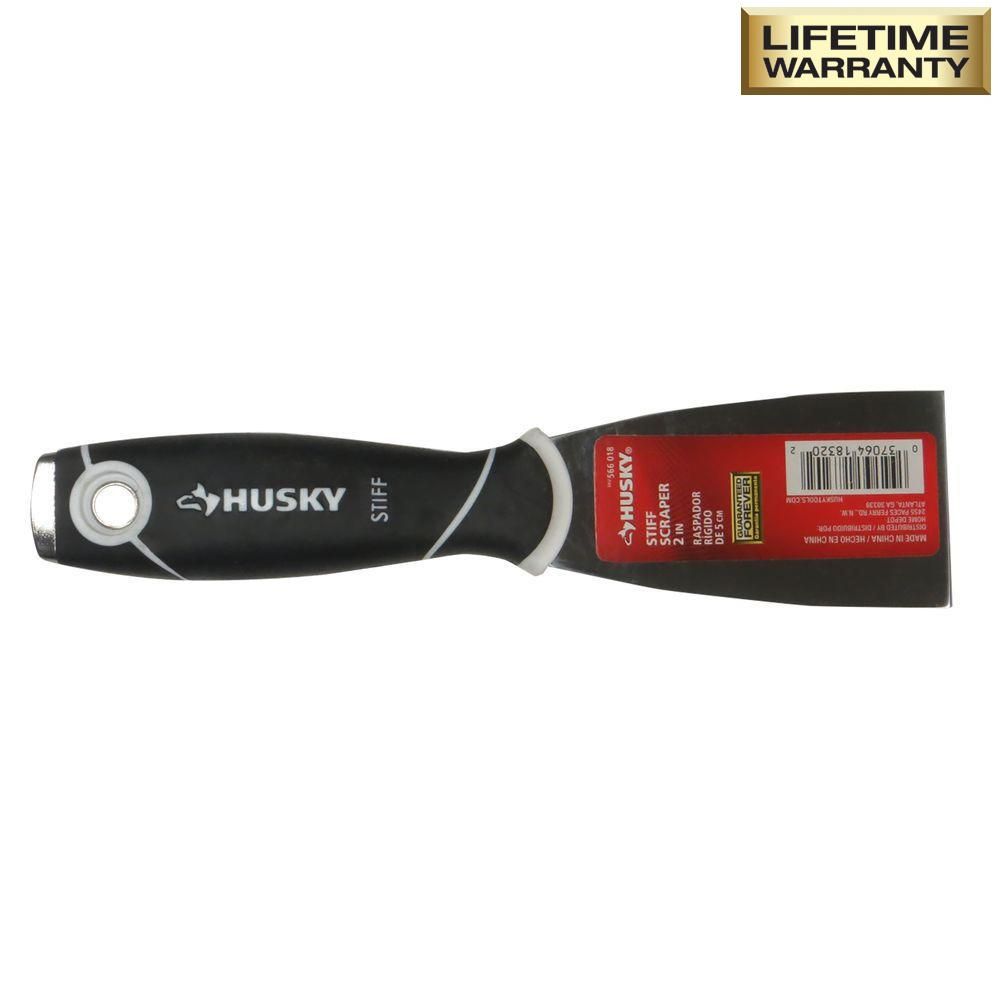 2 in. Stiff Putty Knife | The Home Depot