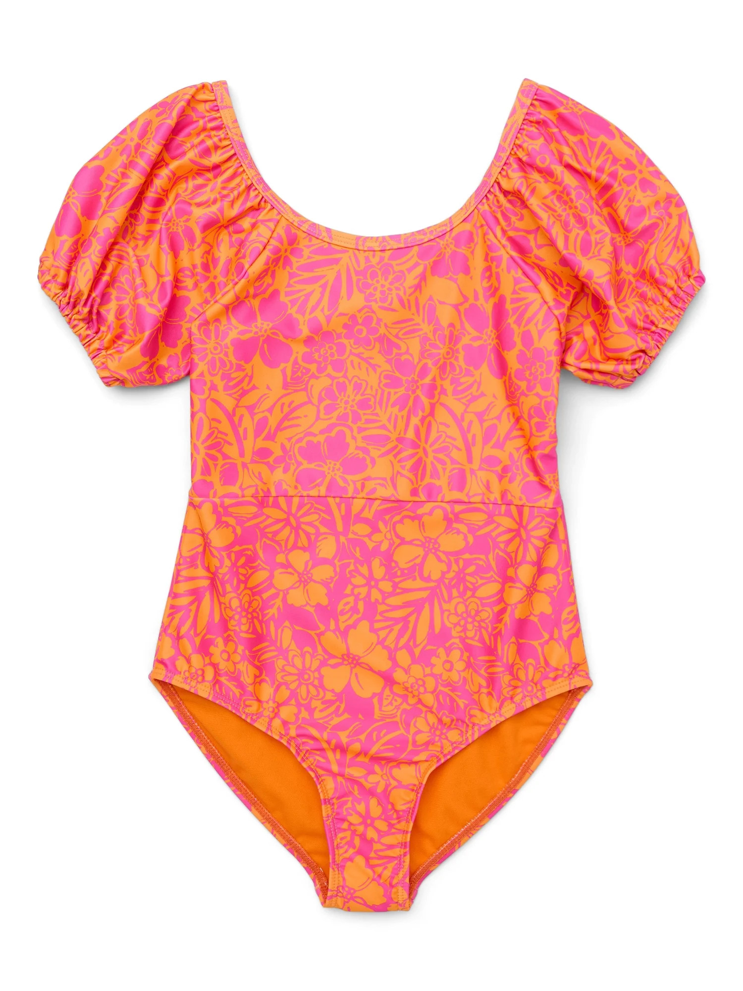 Ocean Gear Girls One Piece Swimsuit, Sizes 4-16P - Walmart.com | Walmart (US)