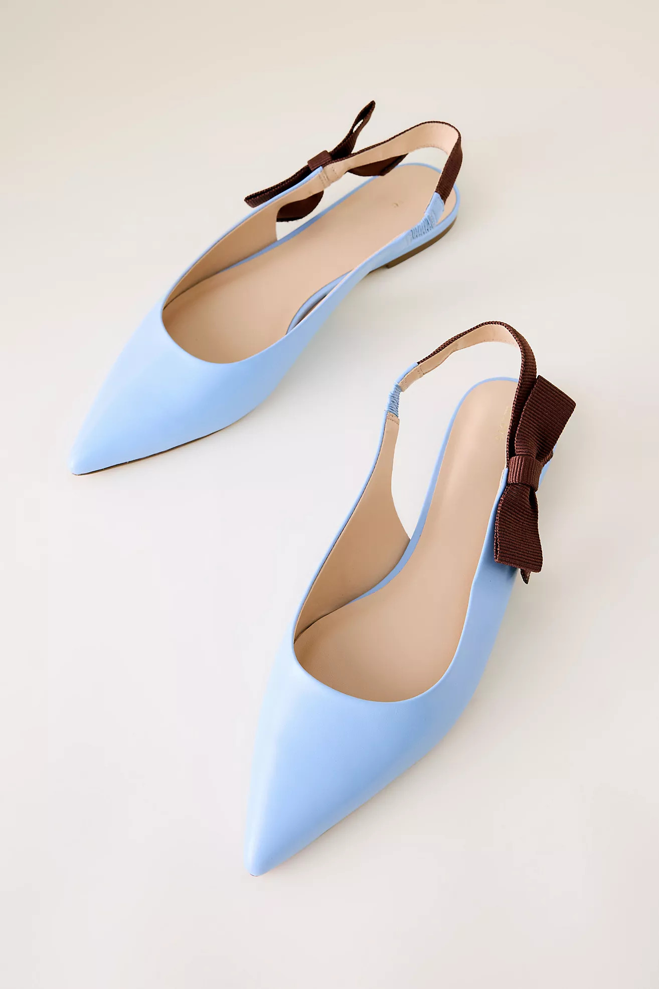 Maeve Side-Bow Slingback Flats | Anthropologie (UK)
