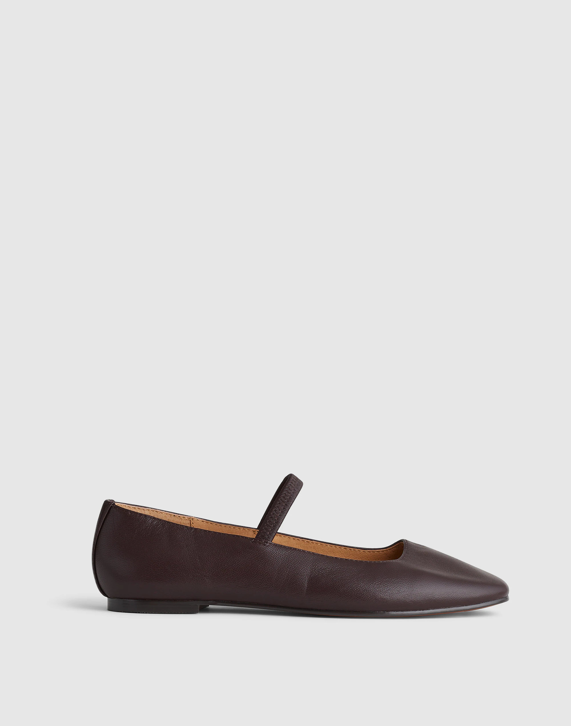 The Greta Ballet Flat in Leather | Madewell