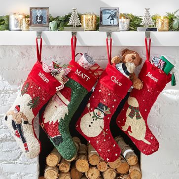 Hand Hooked Pet Stockings | Mark and Graham