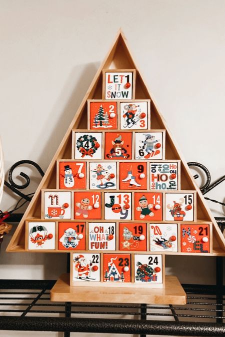 Christmas Decor Christmas advent calendar with doors

#LTKfamily #LTKHoliday