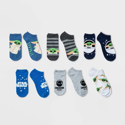 Kids' Star Wars 6pk Baby Yoda Socks | Target