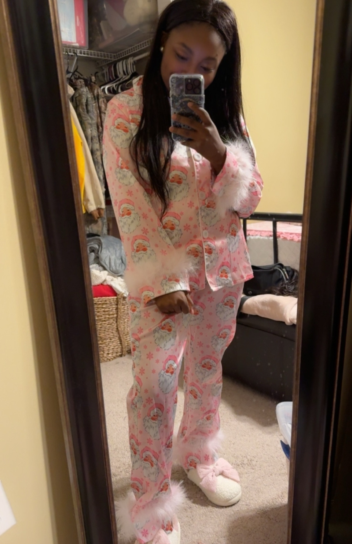 Pink Santa Christmas pjs! 🩷

#LTKSeasonal #LTKHoliday