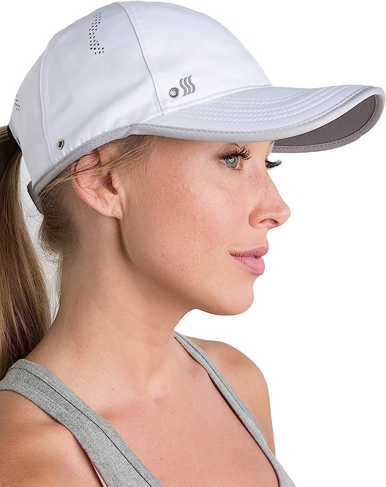 SAAKA Featherlight Sports Hat. Lightweight, Quick Drying. Running, Tennis & Golf Cap for Women & Girls | Amazon (US)