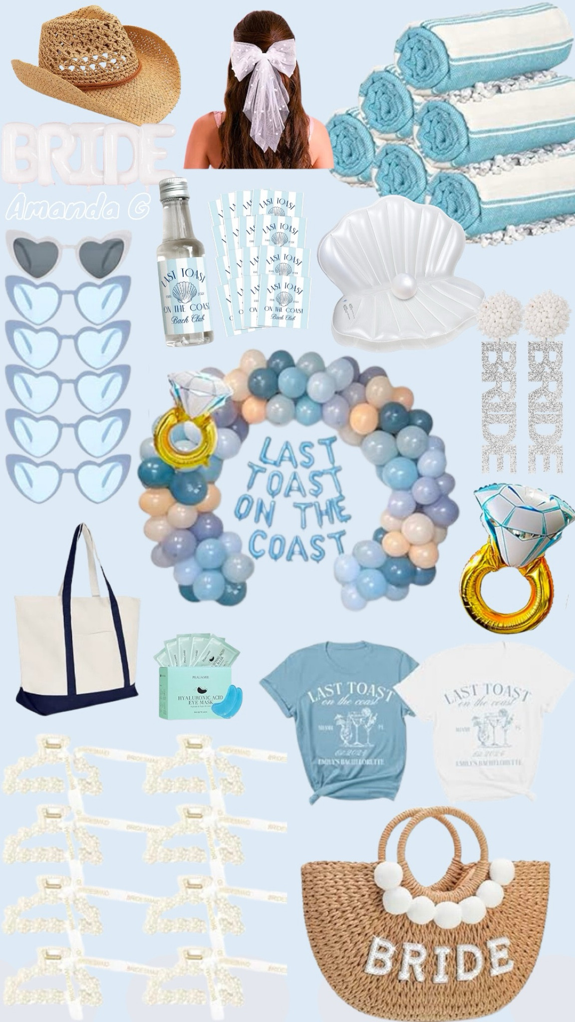 Last Toast on the Coast bachelorette party decor ideas!

#LTKParties #LTKWedding #LTKTravel