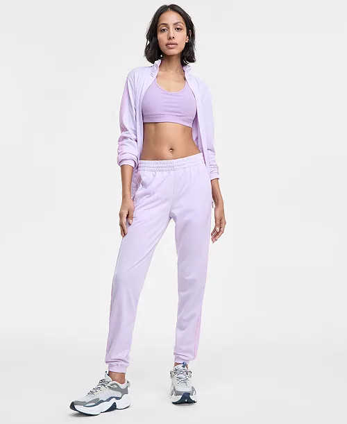 adidas Women's Tricot 3-Stripes Track Pants - Macy's | Macy's