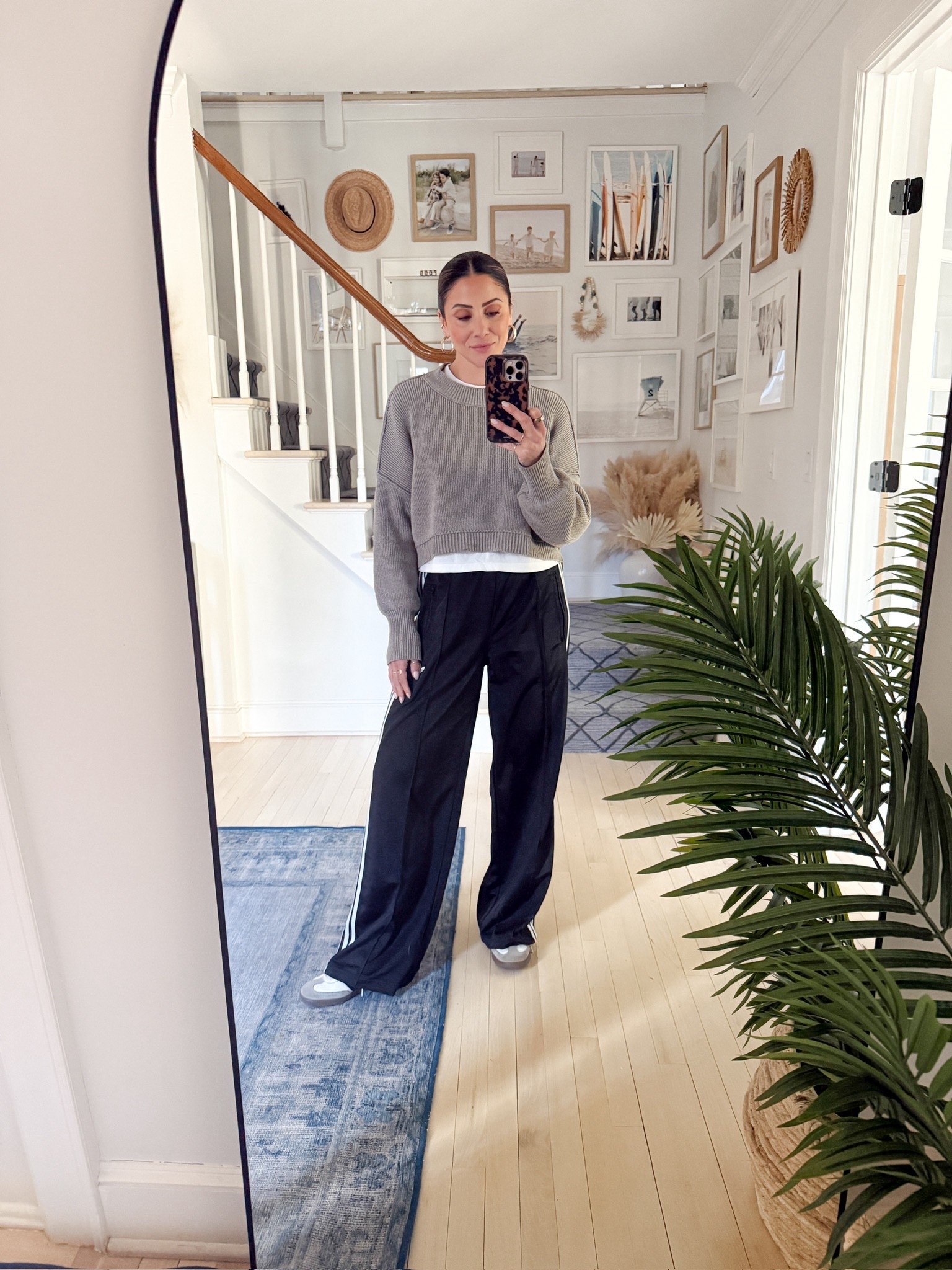 Everyday ootd ✨ @adidas track pants and Sambas + Free People sweater 

#LTKootd