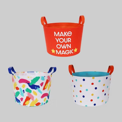 3pk Toy Storage Bins - Bullseye's Playground™ | Target