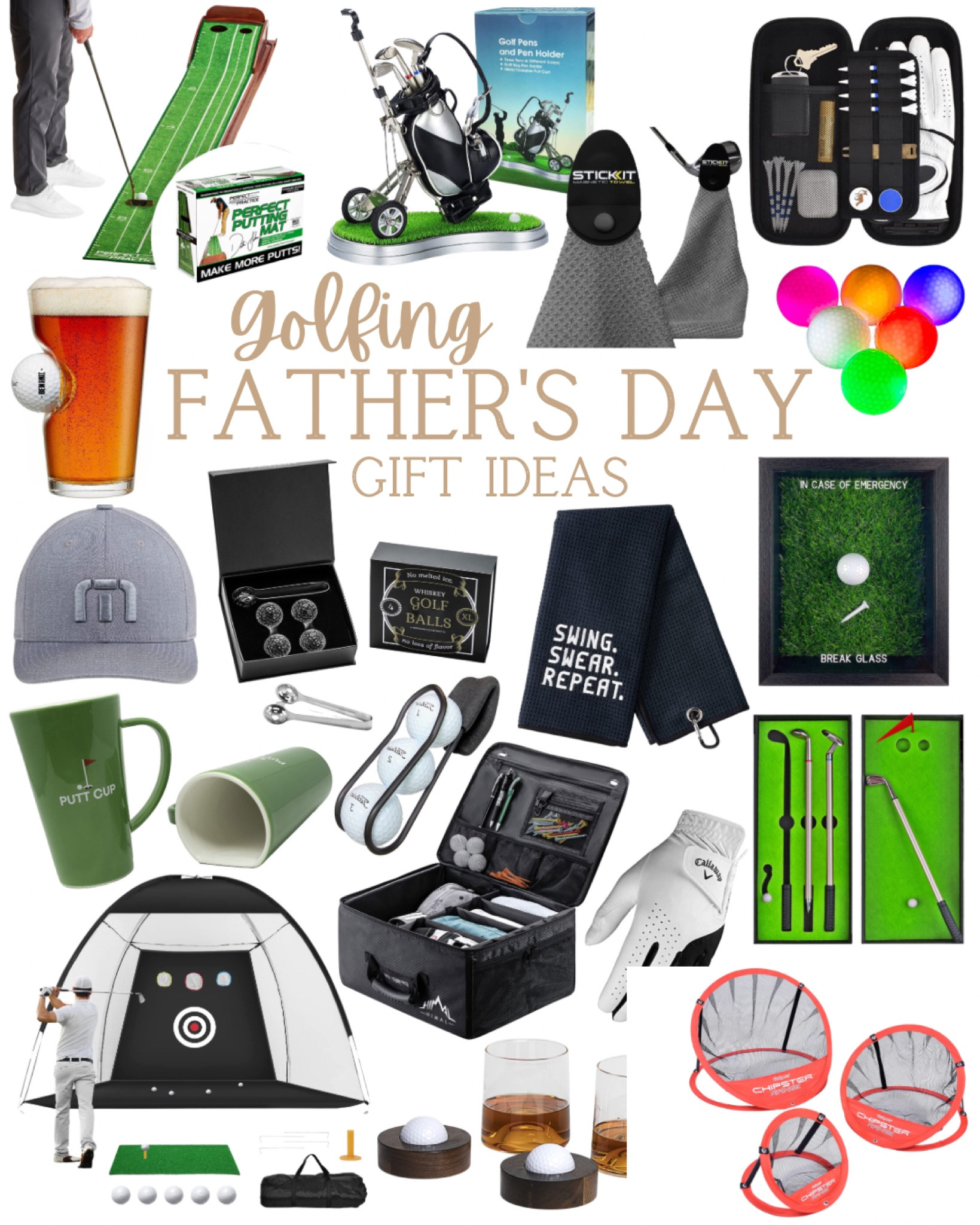 Father’s Day gift ideas for the men in your life who live to golf! 

Father’s Day, gift guide, gift ideas, gifts for men, gifts for dad, gift list, for men, for dad, golf, golfers, game, men’s accessories 

#LTKmens #LTKGiftGuide #LTKSeasonal