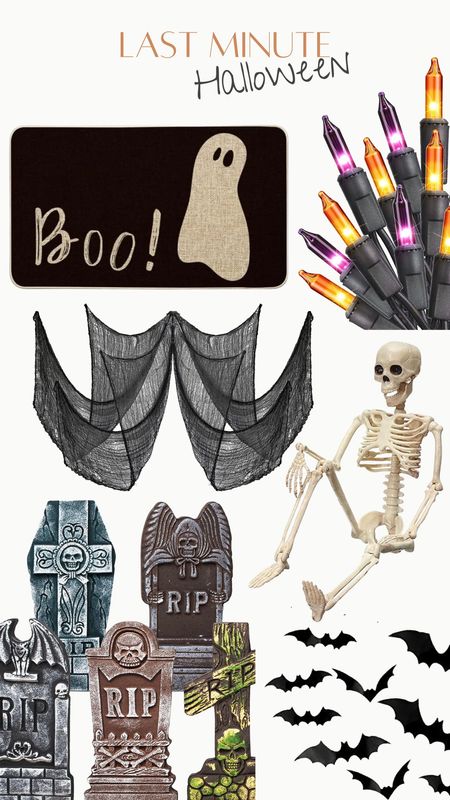 Halloween | Halloween decor | Halloween decoration | skeleton | spooky | ghost | lights | grave | shop Amazon | Amazon home | Amazon decor | Amazon Halloween | Amazon prime | prime | last minute | late